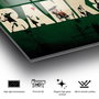 Wallity Cuadro Decorativo de Vidrio Templado UV-685 Multicolor 70 x 100 cm